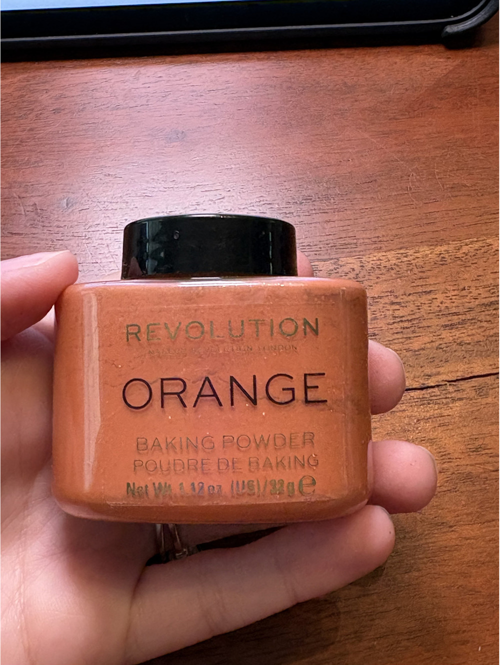 Revolution Orange Baking Powder. NEW!